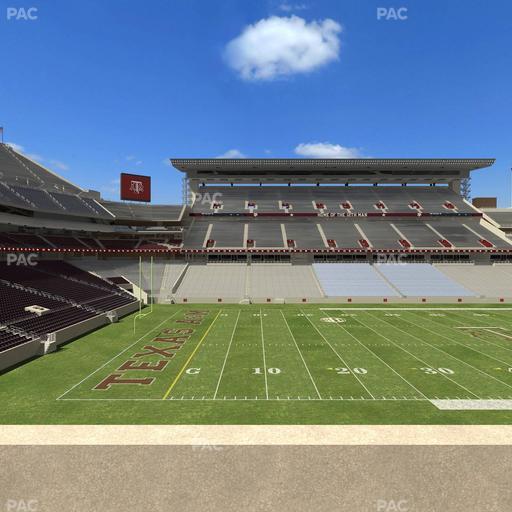 Kyle Field - Section West A Club 9 Seat View