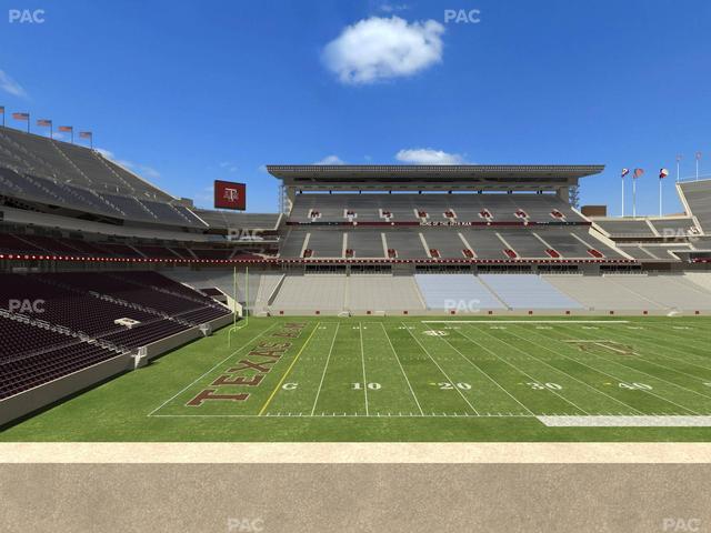 Kyle Field - Section West A Club 9 Seat View