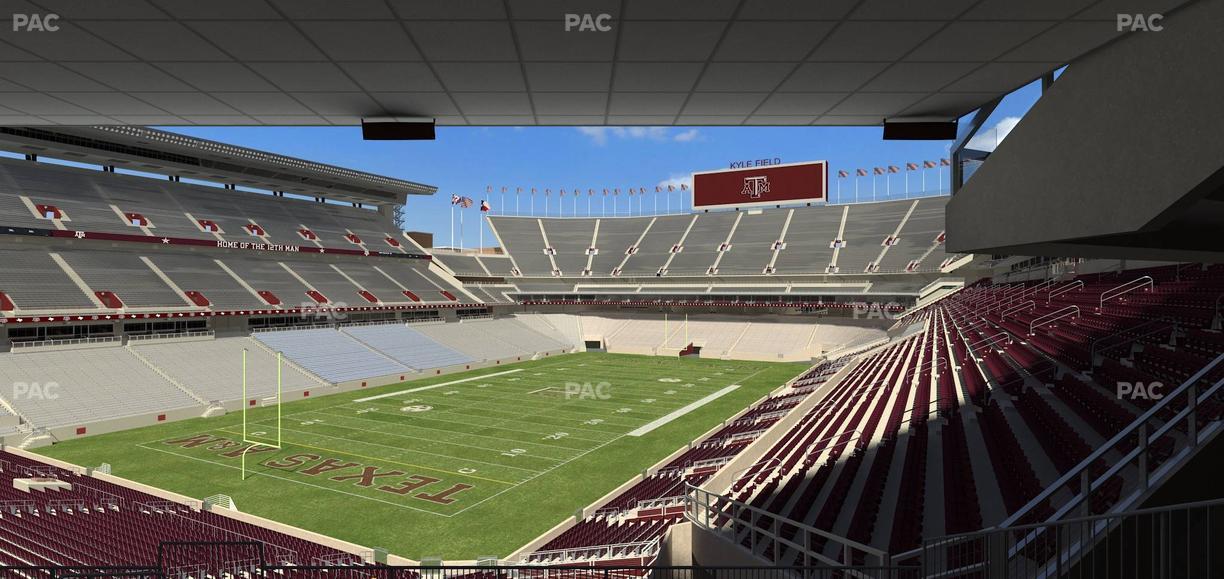 Kyle Field - Section Zone Club 1 Seat View