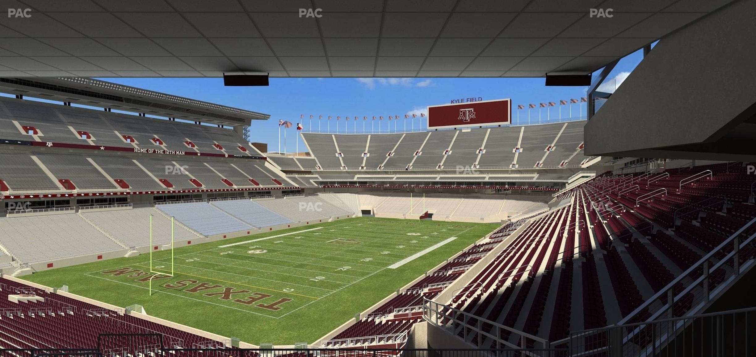 Kyle Field - Section Zone Club 1 Seat View