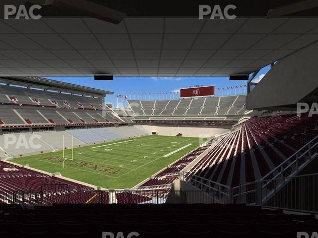 Kyle Field - Section Zone Club 1 Seat View