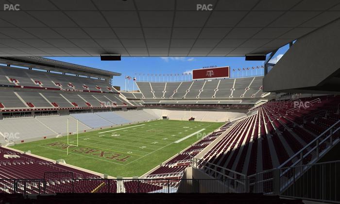 Kyle Field - Section Zone Club 1 Seat View
