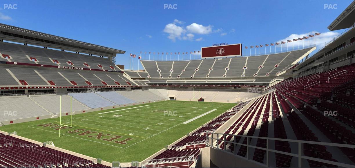 Kyle Field - Section Zone Club 1 Seat View