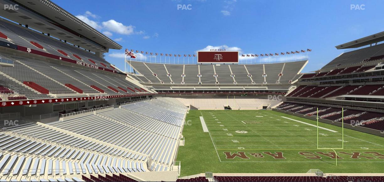 Kyle Field - Section Zone Club 10 Seat View