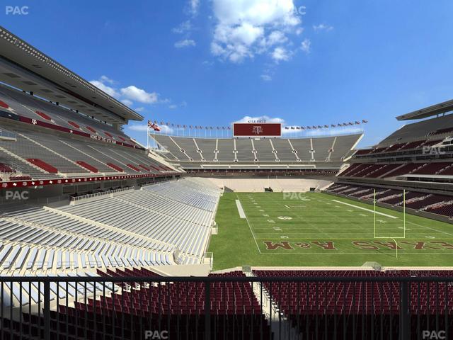 Kyle Field - Section Zone Club 10 Seat View