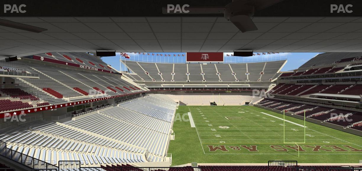 Kyle Field - Section Zone Club 10 Seat View