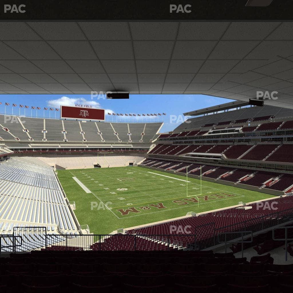 Kyle Field - Section Zone Club 11 Seat View