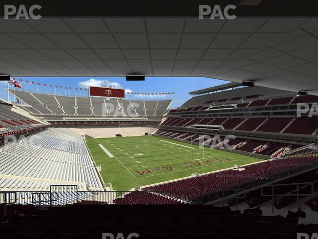 Kyle Field - Section Zone Club 11 Seat View
