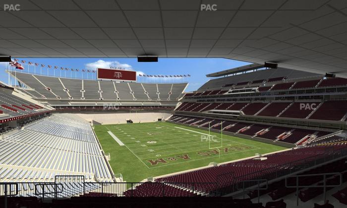Kyle Field - Section Zone Club 11 Seat View