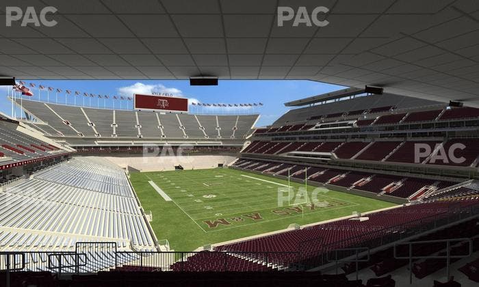 Kyle Field - Section Zone Club 11 Seat View