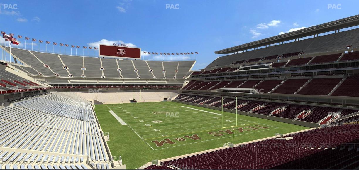 Kyle Field - Section Zone Club 11 Seat View