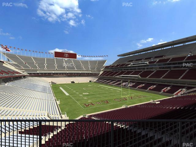 Kyle Field - Section Zone Club 11 Seat View