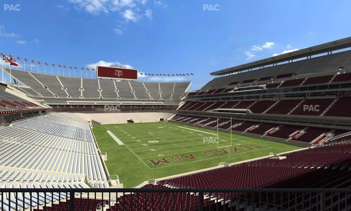 Kyle Field - Section Zone Club 11 Seat View