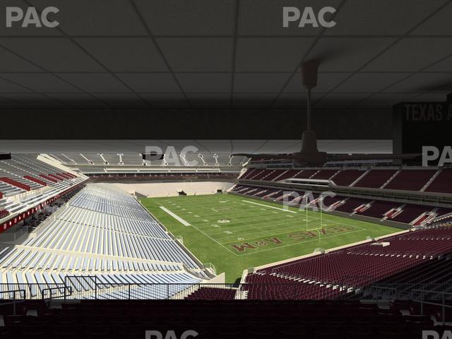 Kyle Field - Section Zone Club 12 Seat View