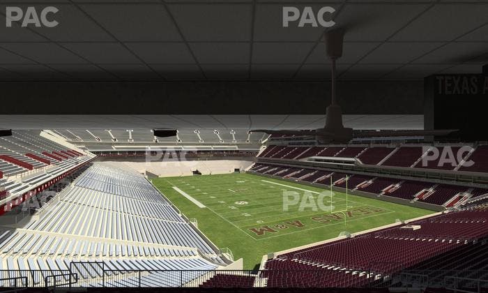 Kyle Field - Section Zone Club 12 Seat View