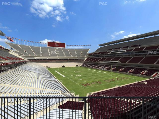 Kyle Field - Section Zone Club 12 Seat View