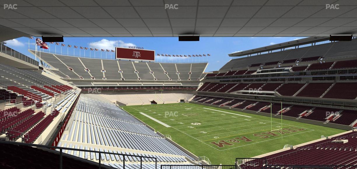 Kyle Field - Section Zone Club 13 Seat View