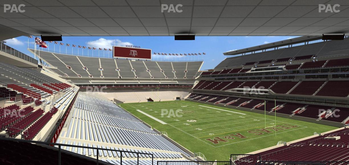 Kyle Field - Section Zone Club 13 Seat View