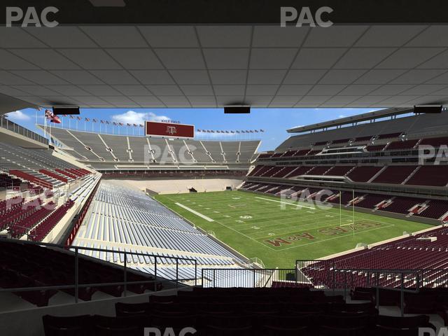 Kyle Field - Section Zone Club 13 Seat View