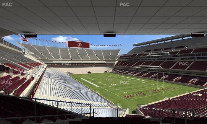 Kyle Field - Section Zone Club 13 Seat View