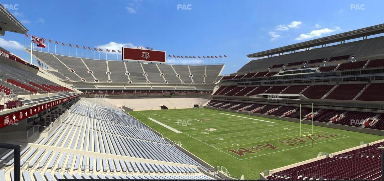 Kyle Field - Section Zone Club 13 Seat View
