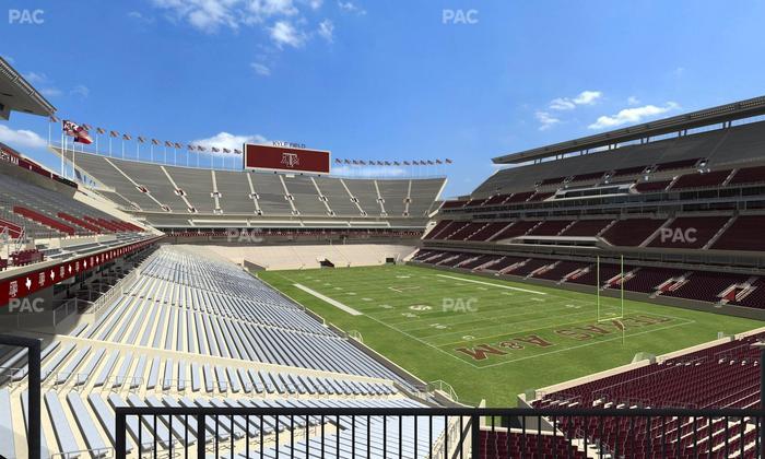 Kyle Field - Section Zone Club 13 Seat View