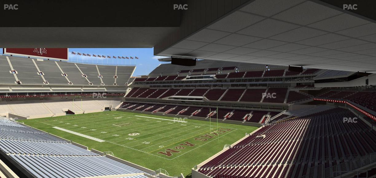 Kyle Field - Section Zone Club 14 Seat View