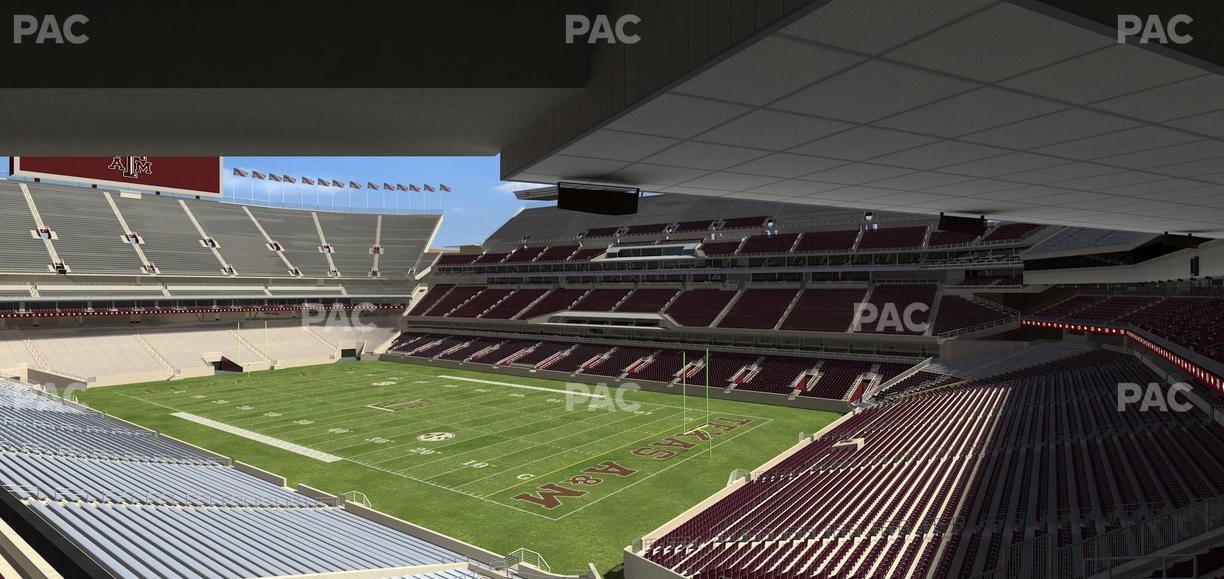 Kyle Field - Section Zone Club 14 Seat View