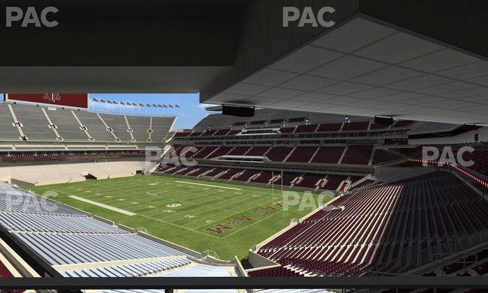Kyle Field - Section Zone Club 14 Seat View