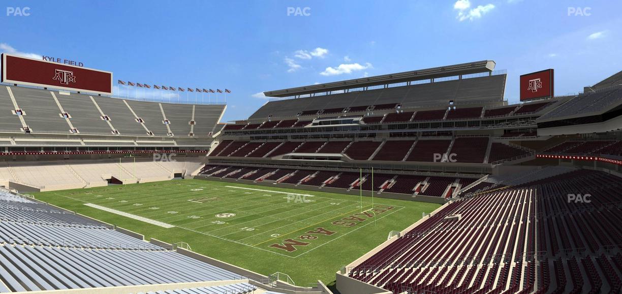 Kyle Field - Section Zone Club 14 Seat View
