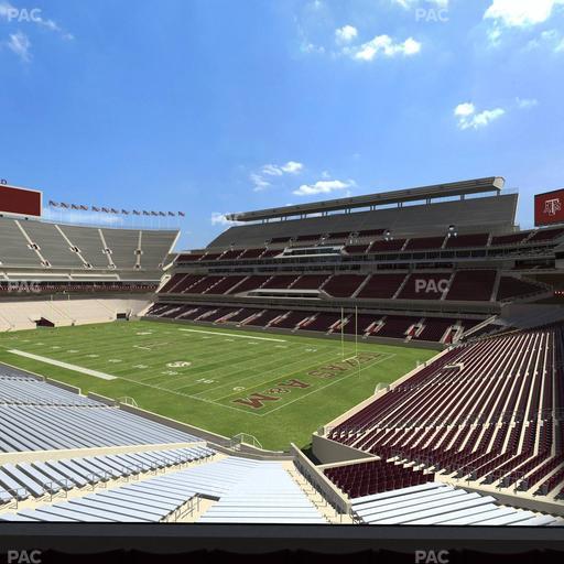 Kyle Field - Section Zone Club 14 Seat View