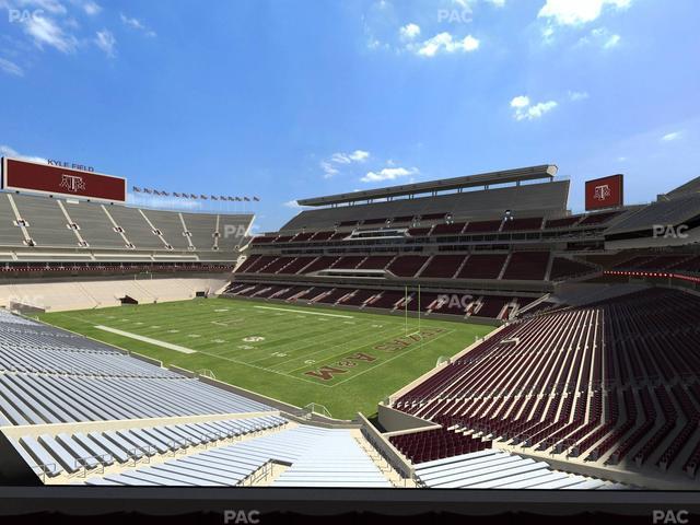 Kyle Field - Section Zone Club 14 Seat View