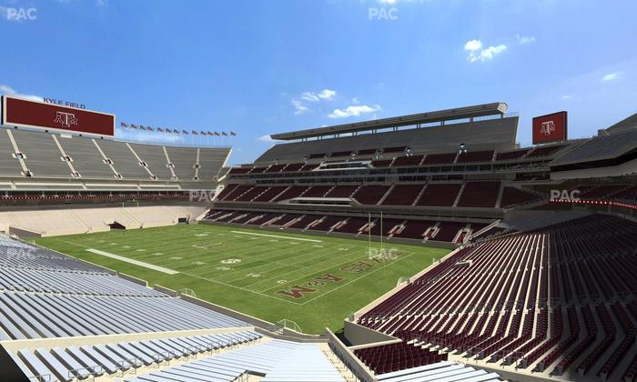 Kyle Field - Section Zone Club 14 Seat View