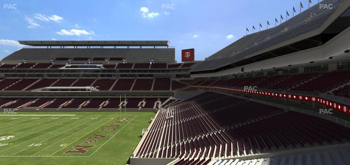 Kyle Field - Section Zone Club 15 Seat View