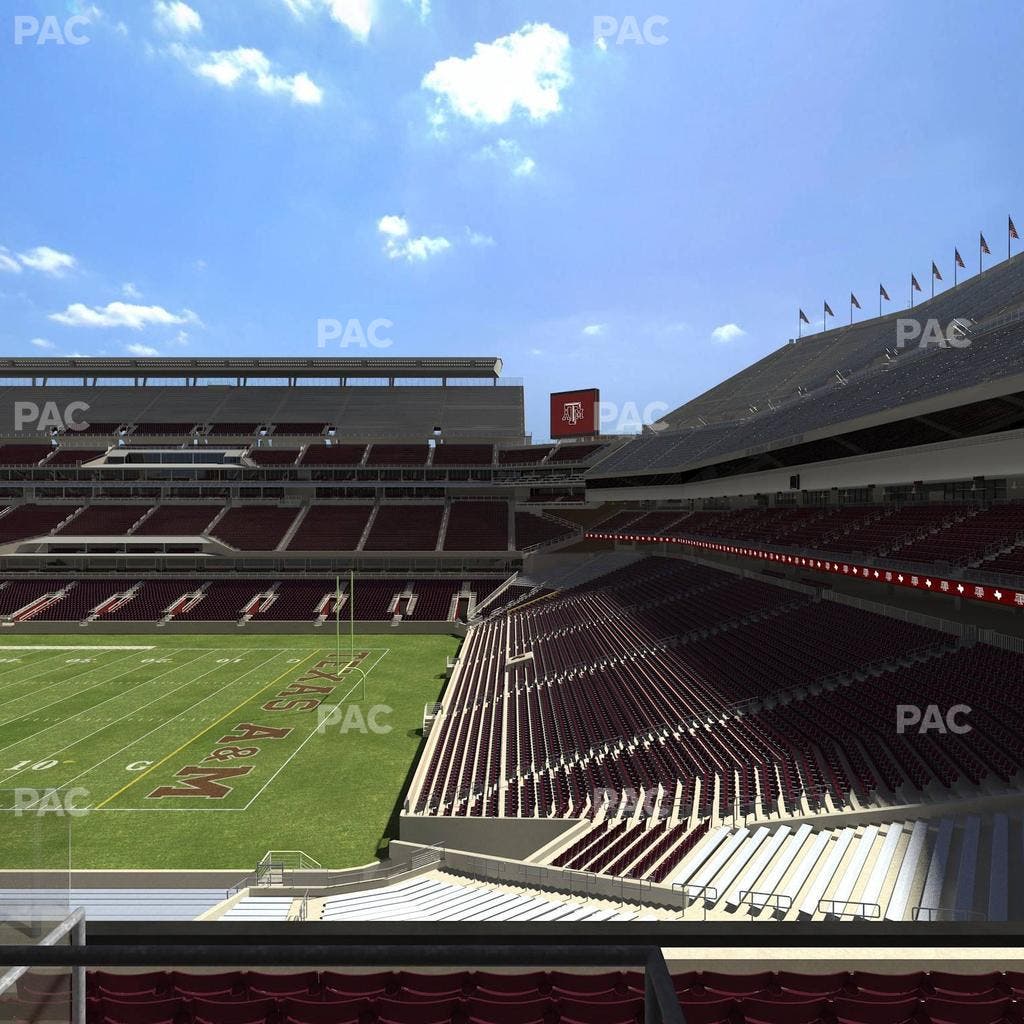 Kyle Field - Section Zone Club 15 Seat View