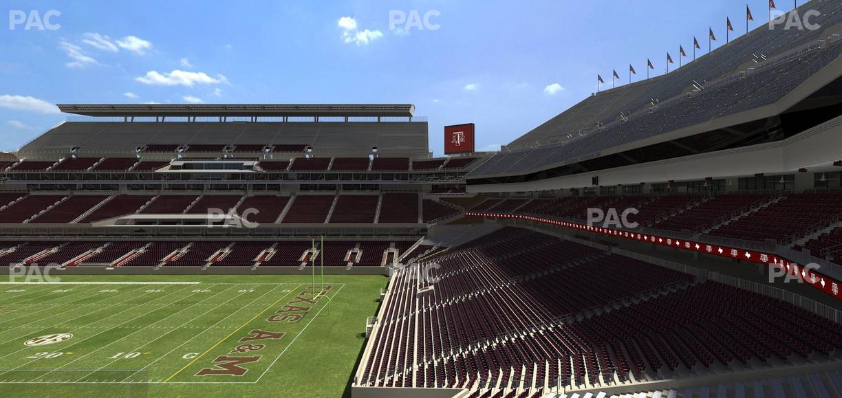 Kyle Field - Section Zone Club 15 Seat View