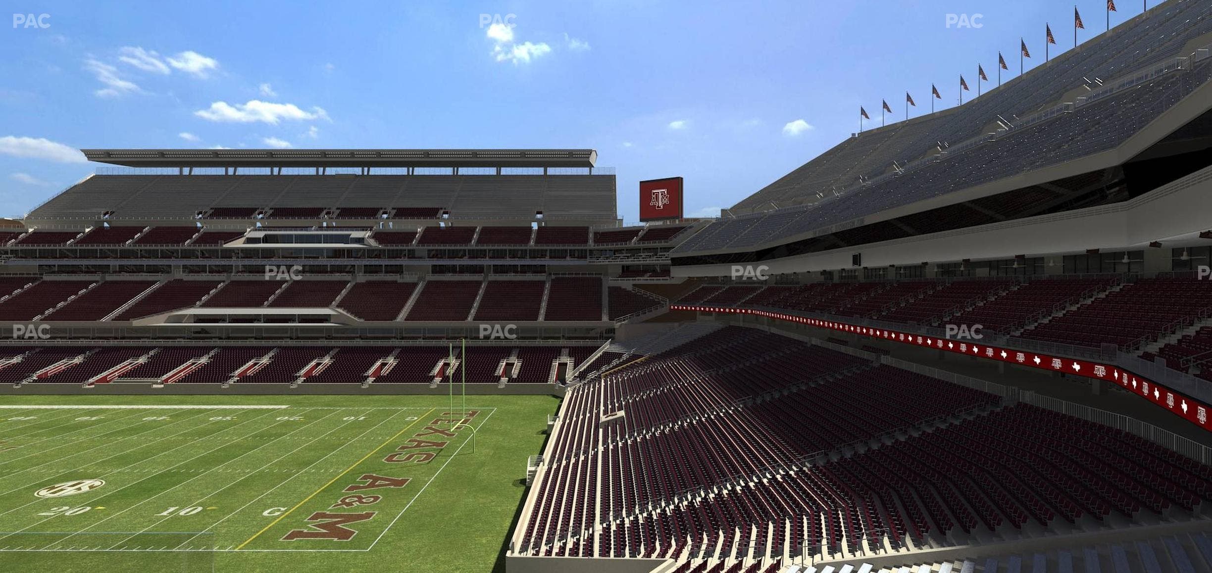 Kyle Field - Section Zone Club 15 Seat View