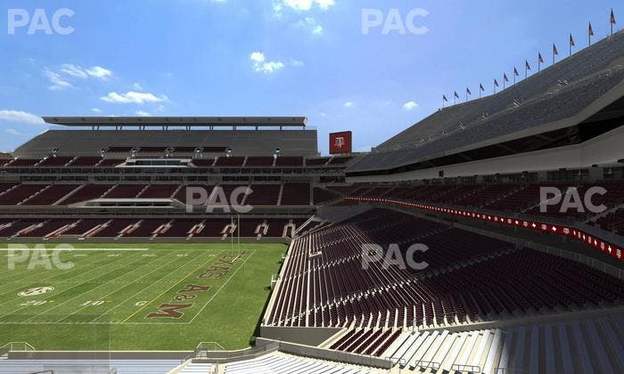 Kyle Field - Section Zone Club 15 Seat View