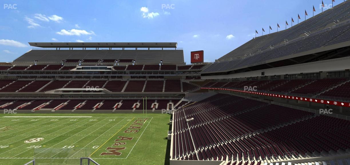 Kyle Field - Section Zone Club 16 Seat View