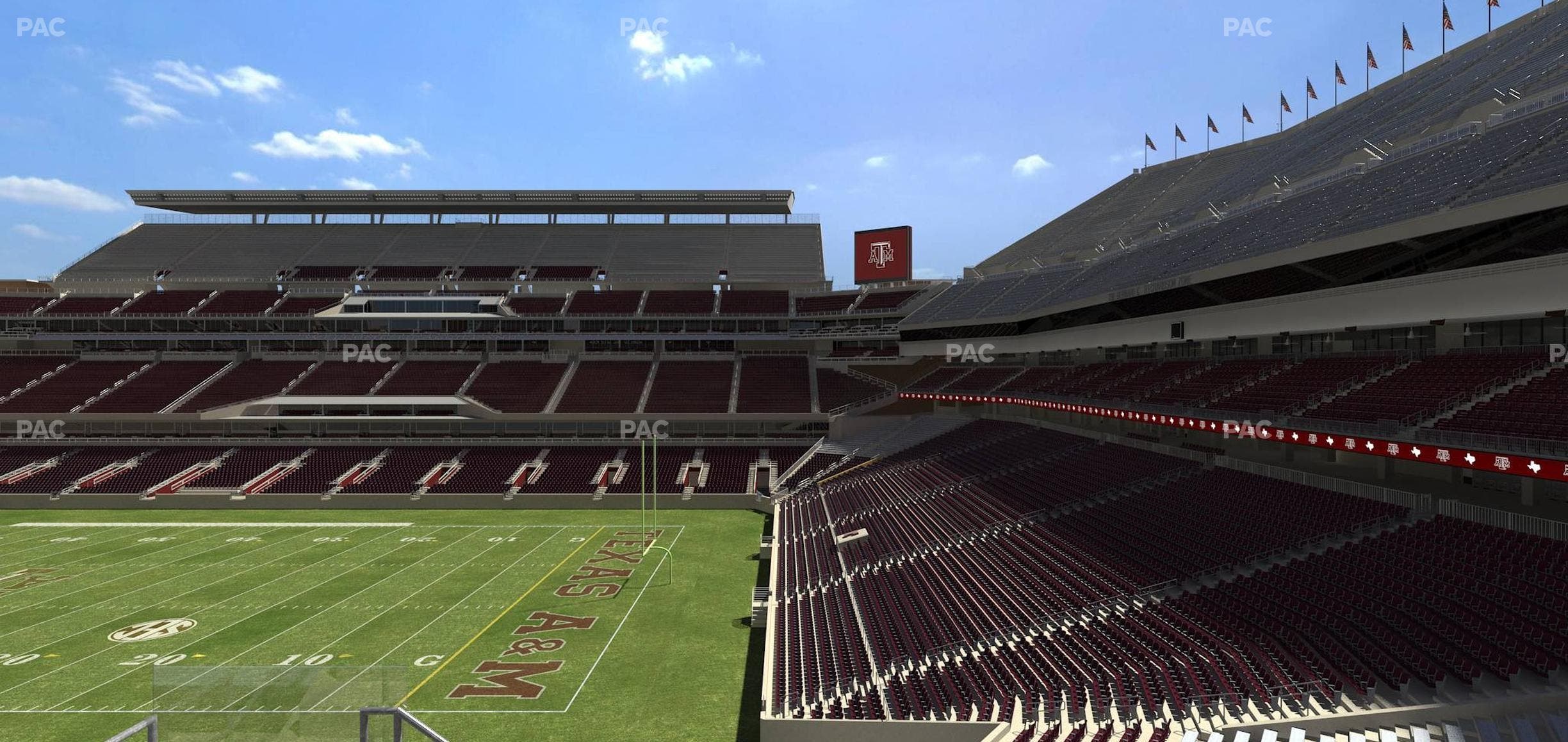 Kyle Field - Section Zone Club 16 Seat View