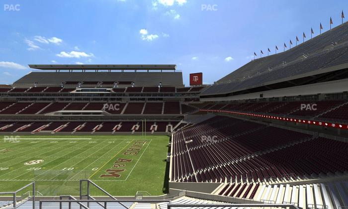 Kyle Field - Section Zone Club 16 Seat View