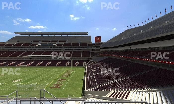 Kyle Field - Section Zone Club 16 Seat View
