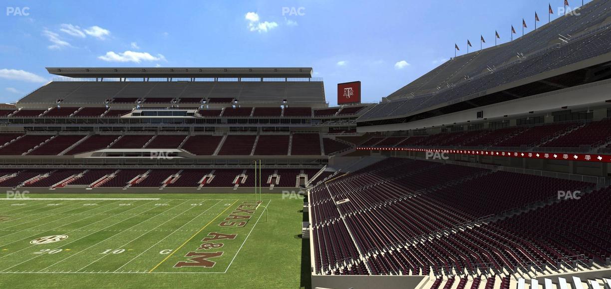 Kyle Field - Section Zone Club 16 Seat View
