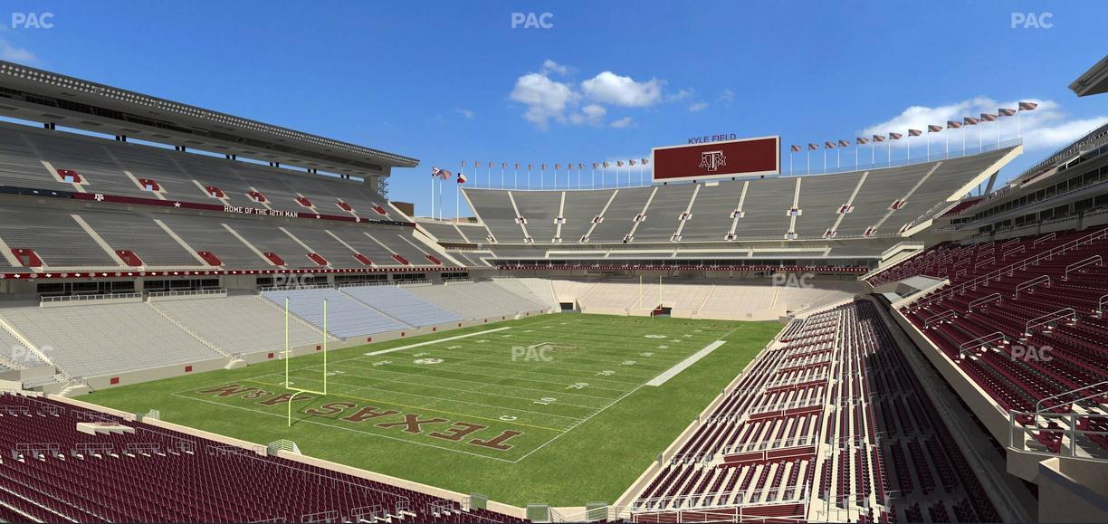 Kyle Field - Section Zone Club 2 Seat View