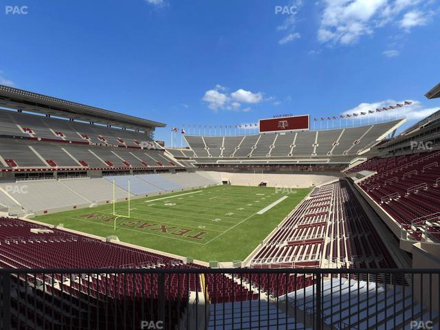 Kyle Field - Section Zone Club 2 Seat View