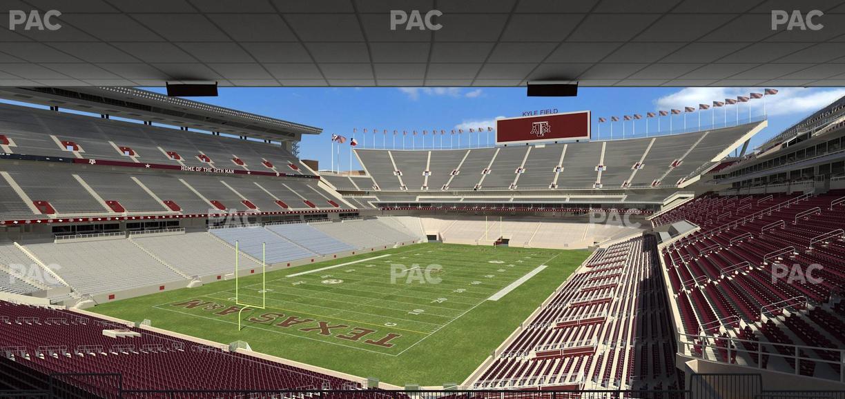 Kyle Field - Section Zone Club 2 Seat View
