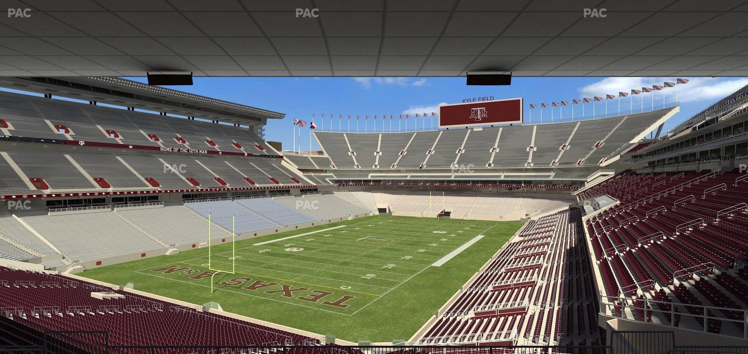 Kyle Field - Section Zone Club 2 Seat View