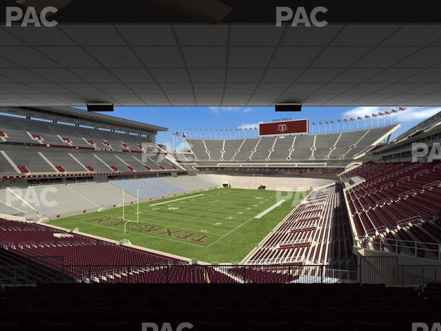 Kyle Field - Section Zone Club 2 Seat View