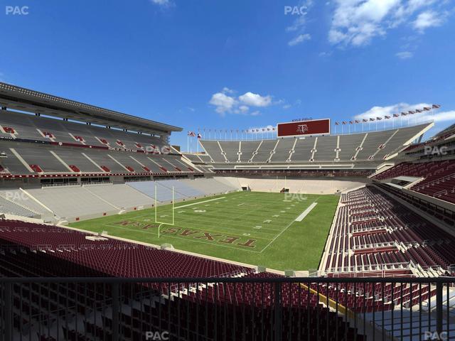 Kyle Field - Section Zone Club 3 Seat View