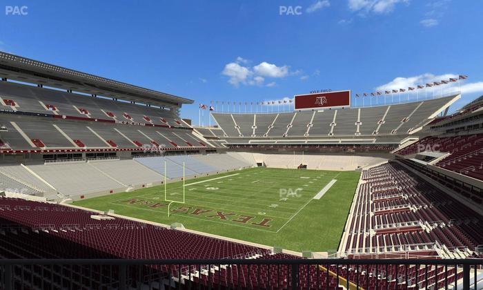 Kyle Field - Section Zone Club 3 Seat View